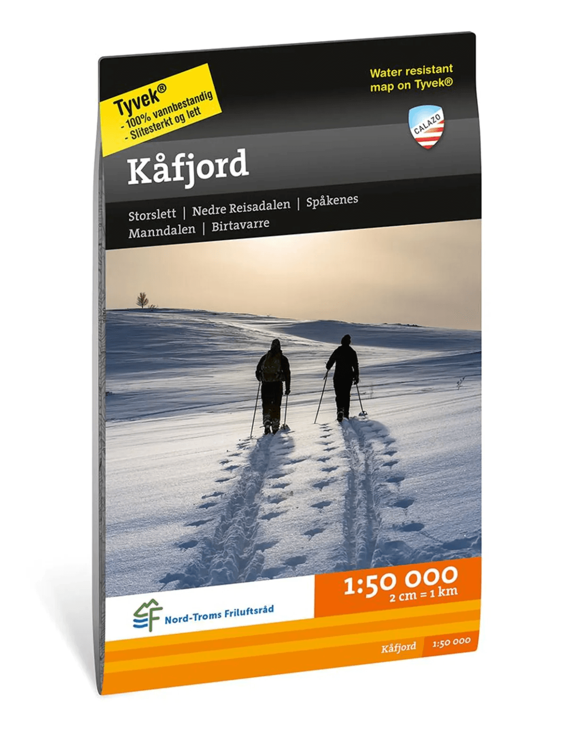 Turkart Kåfjord 1:50000